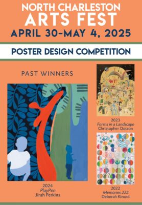 North Charleston Arts Fest Poster Design Competition past winners