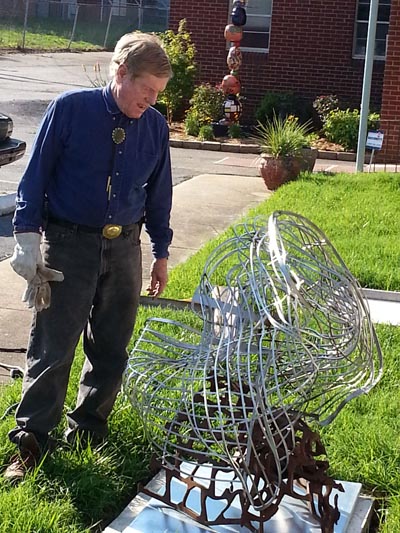 Sculpture marks the spot at West Main Artists Co-op - SC Arts Hub